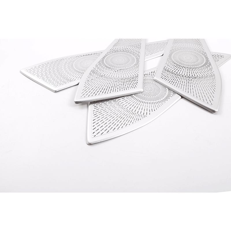 Алюминиевый сплав двери автомобиля динамик крышка отделка наклейка подходит для BMW X5 G05 X7 G07-2022 авто интерьер