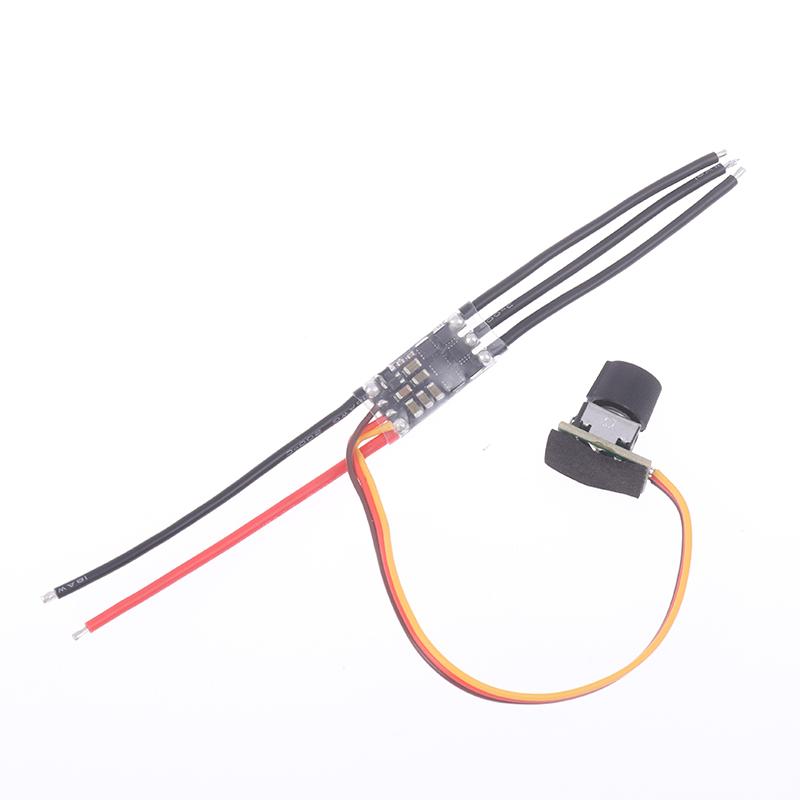 30A Бесколлекторный ESC Реактивный вентилятор Электронный регулятор скорости Драйвер двигателя Не требуется сигнал для тестера реактивного вентилятора для DIY