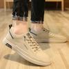 Модная кожаная мужская обувь Дышащая мужская повседневная обувь Легкие мужские кроссовки для ходьбы Уличная дышащая теннисная спортивная обувь
