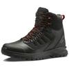 SH500 Mountain Comfortable and Versatile Abrasion Resistant Warm Waterproof Medium Top Hiking Shoes Men's Black
