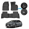 GIMUYA Коврики для пола Toyota New 60 Series Prius 3D Водонепроницаемые 3D Структура Автомобильные коврики PRIUS Эксклюзивный дизайн TPE Материал Аксессуары Интерьерные Кастомные Детали