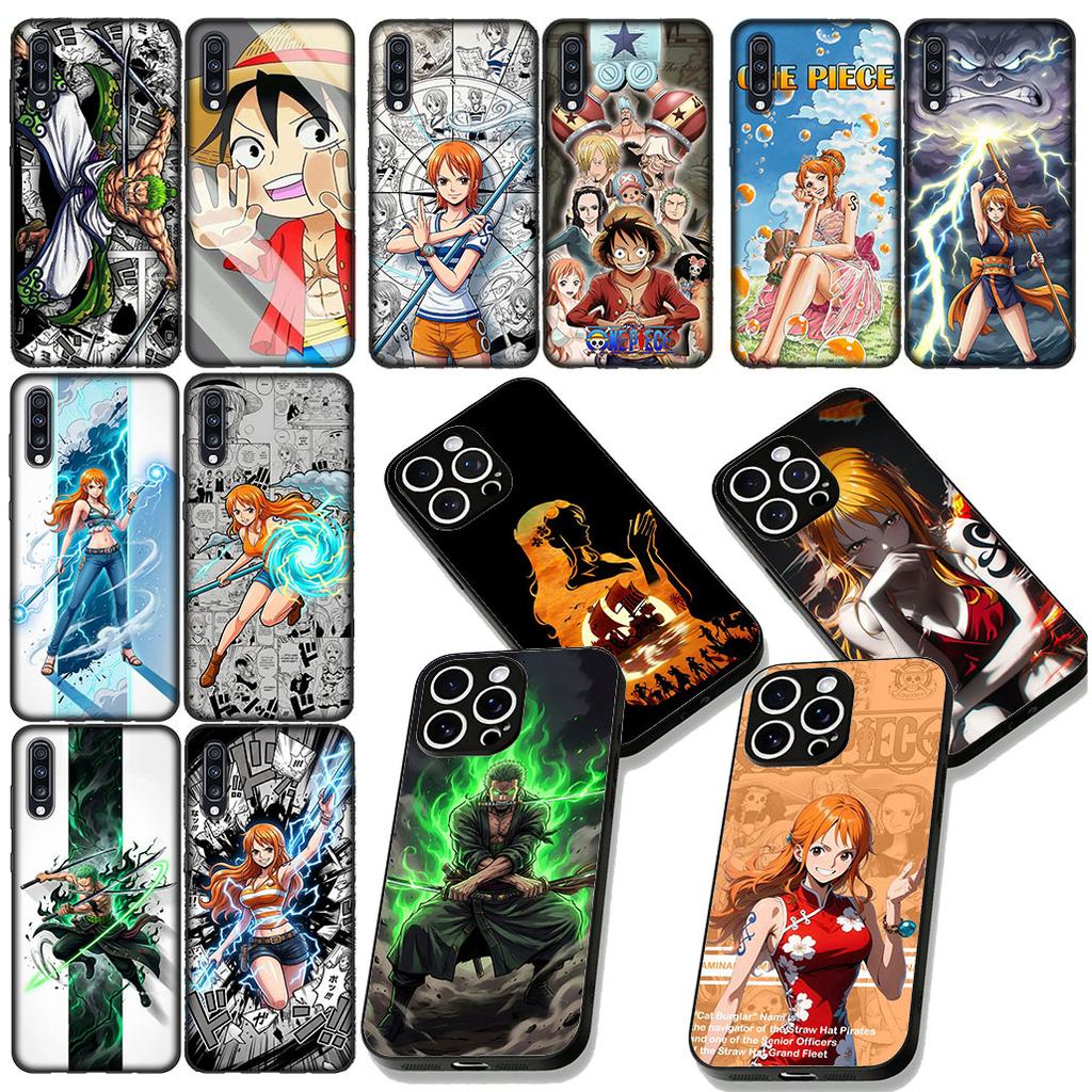Чехол для телефона Nami One Piece Roronoa Zoro Luffy для Xiaomi Redmi Note 12 11 10 A3 Pro 10A 10C 12C Note12 5G Защитный чехол