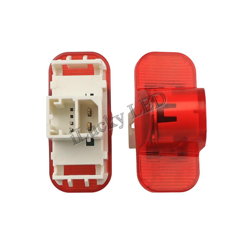 ZDVK6 2pcs Car Door Light For SKODA KODIAQ YETI 12-17 Octavia 15-24 KAROQ 17-24 Decor Lamp Glass Projection Never Fade Car Accessories