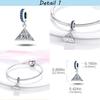 Copper Spots Series Charm Eiffel Tower Egypt Charms Pendant Fit Mula Original Sliver Bracelets Diy Jewelry Gifts