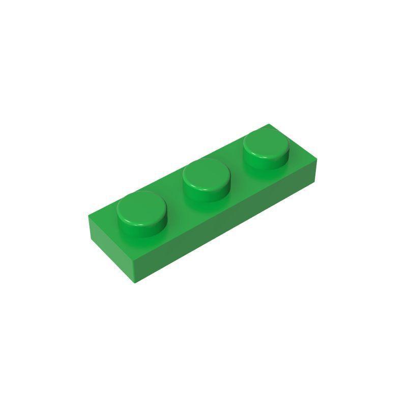 60 шт./лот Пластина MOC 1x3 Совместимая с 3623 Детские игрушки Строительные блоки DIY Частицы Пластина Техническая игрушка
