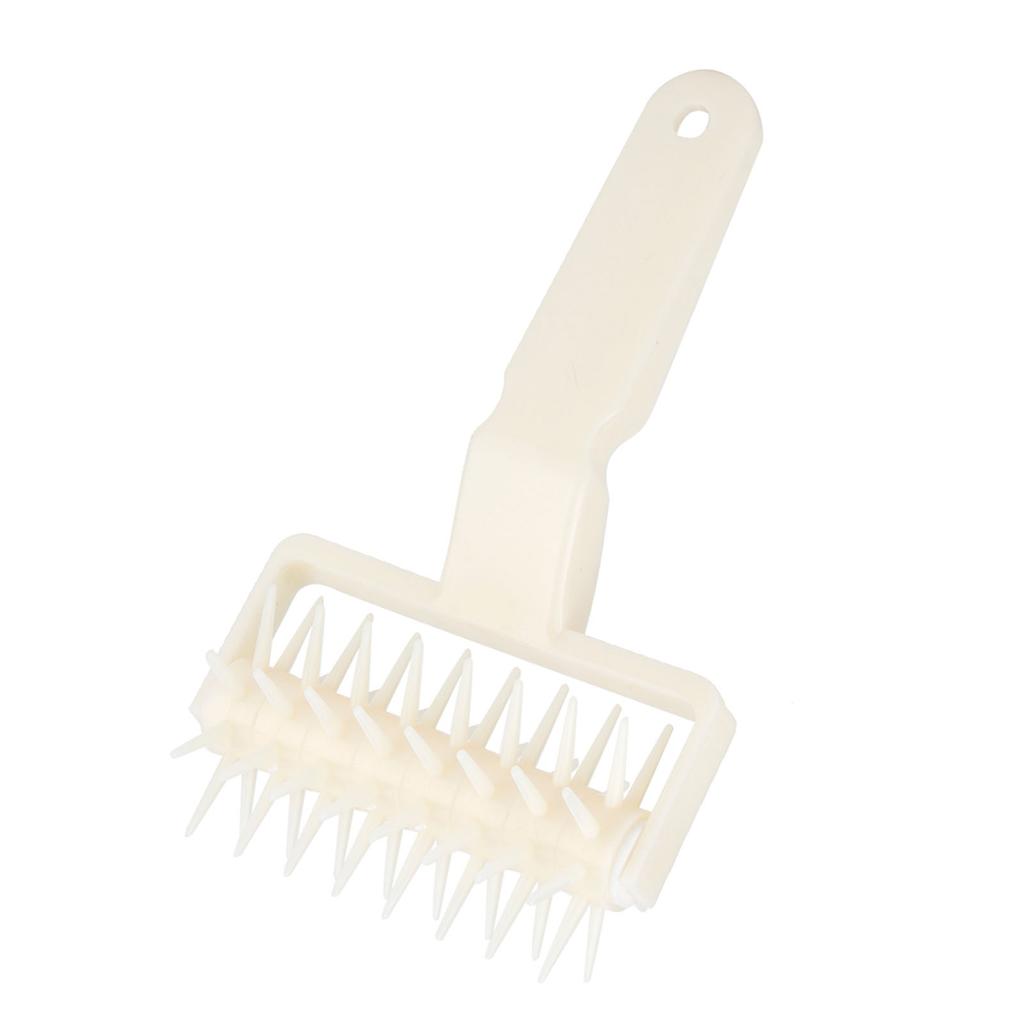 DIY Plastic Pizza Cookies Dough Roller Pastry Pie Needle Wheels Cutter Cake Bread Hole Punch Baking Tools