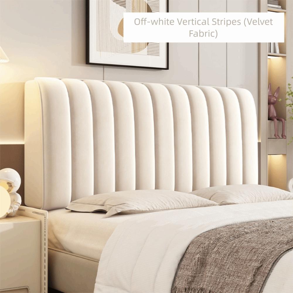 Простой стиль однотонное изголовье бархатная текстура моющийся чехол для изголовья чехол для изголовья дом