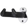 Wall-Mounted Self-Locking Wooden Guitar Hanger for Electric and Acoustic Guitars