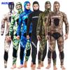 3.5mm Camouflage Hooded Two-Piece Diving & Hunting Suit