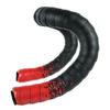 Bicycle Drop Handlebar Bar Tape for Road EVA and PU with End Left and Right Bikes, Plugs, Set, Red, SPF3-RD