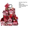 17Pcs/Set Valentine's Day Tiered Tray Decoration Love Heart Gnome Wooden Table Sign Rustic Farmhouse Desktop Layered