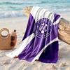 Austria Wien FC Print Microfiber Beach Towel Quick Dry Absorbent Large Towel For Beach Swimming Travel