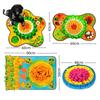 Pet Feeding Toy Slow Eating Polyester Puppy Sniff Mat Durable Large Size Pet Scent Pad Food Dispensing for Dog Training