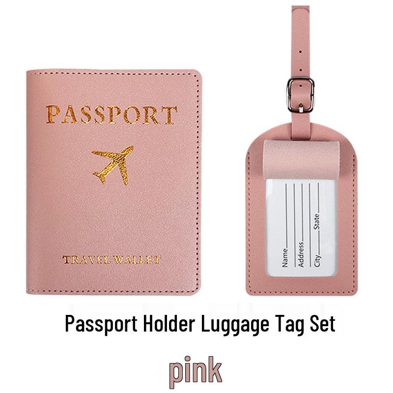 Cross-Border Luggage Tag & Passport Holder Set