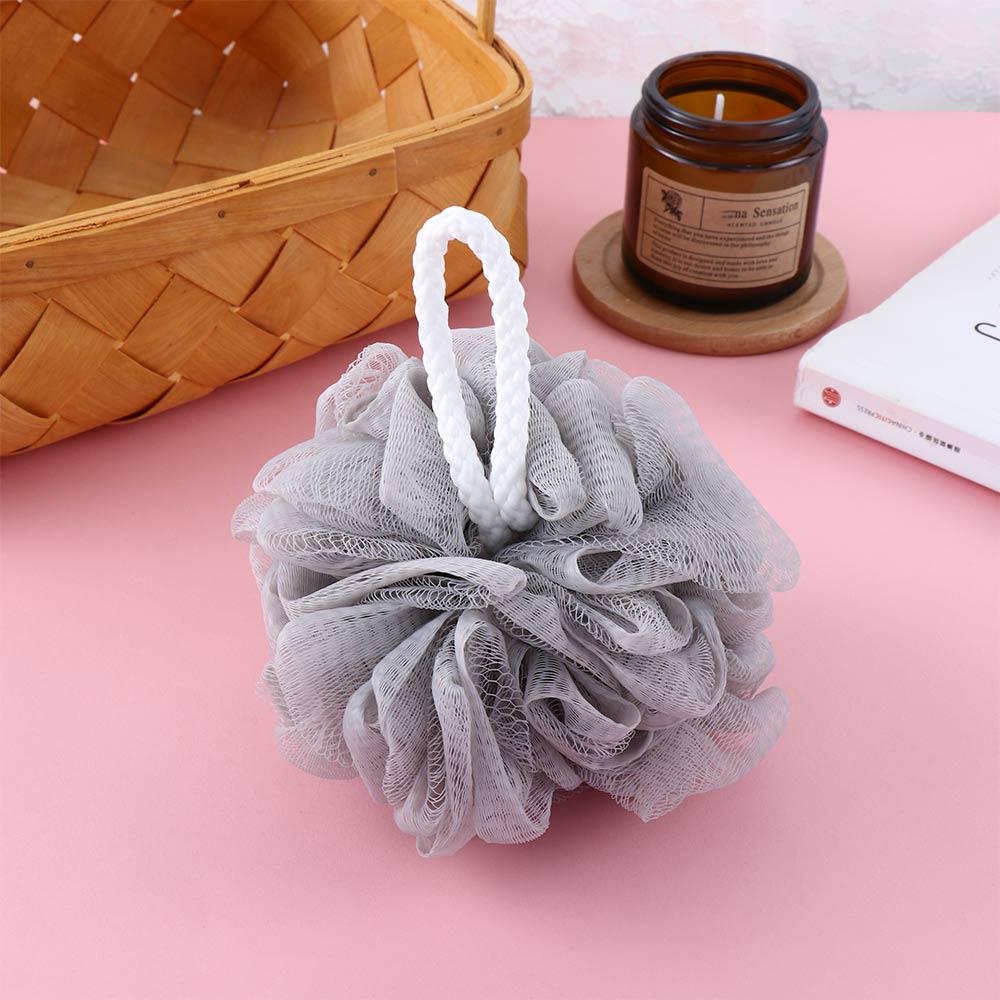 Design Cleaning Equipment Back Scrubber Wash Body Bath Ball Shower Brush Bath Flower Mesh Sponge