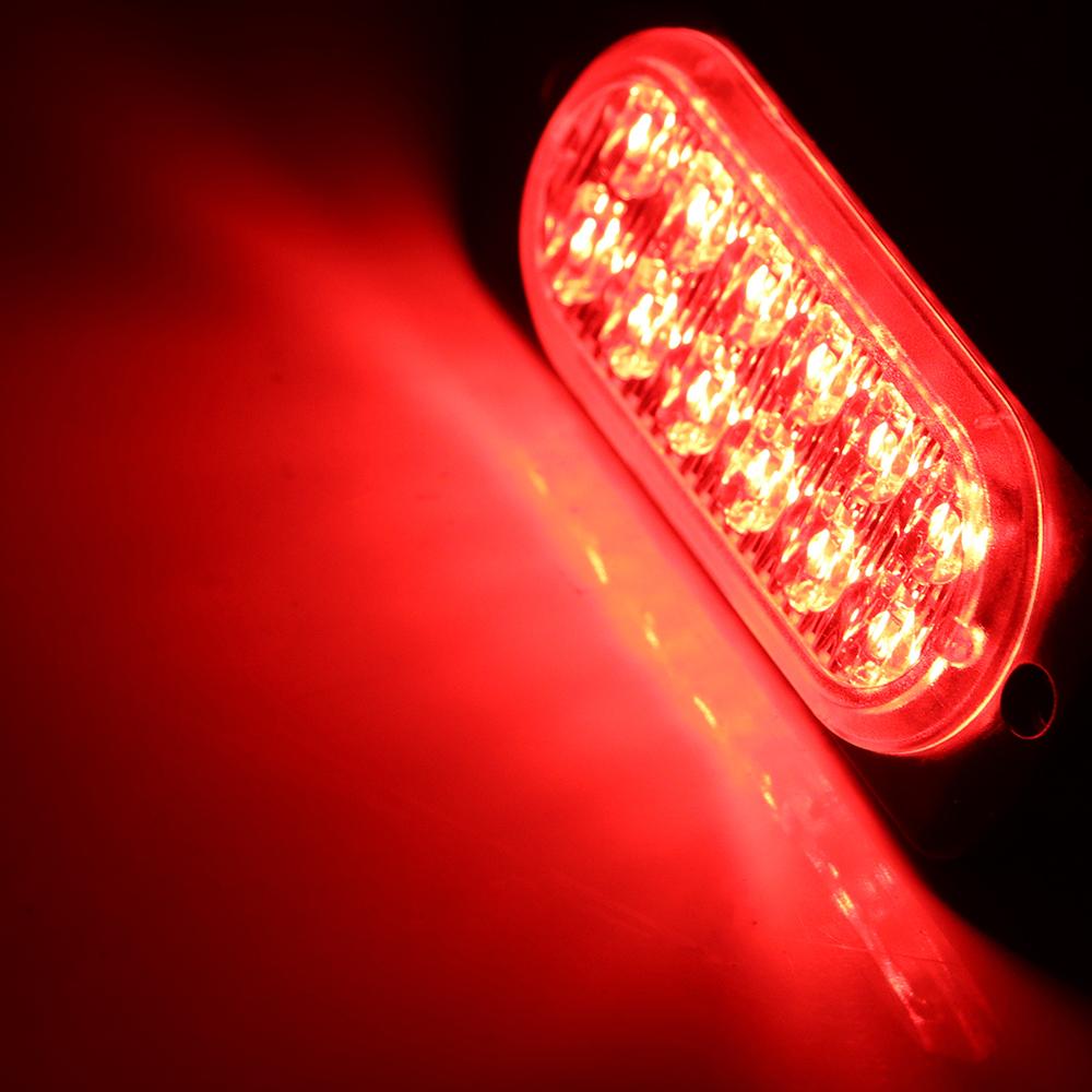 Автомобильные фары в сборе, аварийный боковой фонарь для грузовика, 12 светодиодов, 18 Вт, сигнальная лампа для стайлинга автомобиля, светодиодная сигнальная лампа