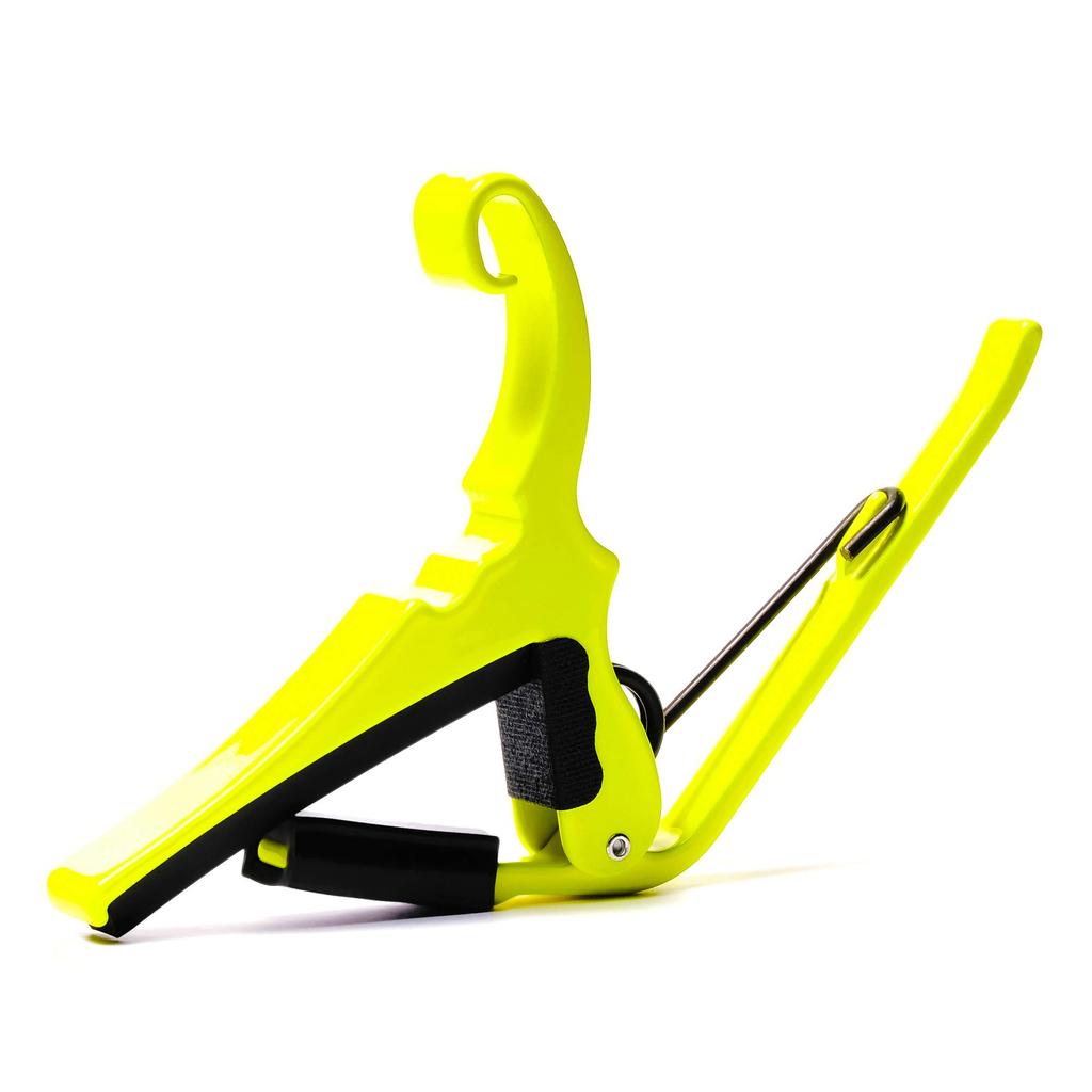 KYSER KG6NYA Неоновый желтый каподастр Tast для акустической гитары KYSER