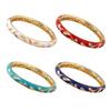 Двойной браслет винтажный перегородчатый браслет эмаль женский ручной браслет ювелирные подарки