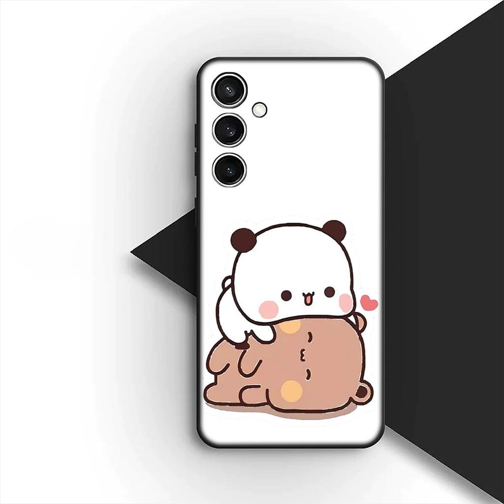 Чехол для телефона Bubus Panda Bear Dudus для Motorola Moto G86 G57 E14 E15 G14 G34 G67 G84 G24 A54 G15 Power E22