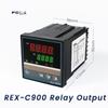 REX-C100 ПИД-регулятор температуры 220 В 400 градусов Цифровой термостат Выход 40 А Твердотельное реле (SSR) Термопара типа K