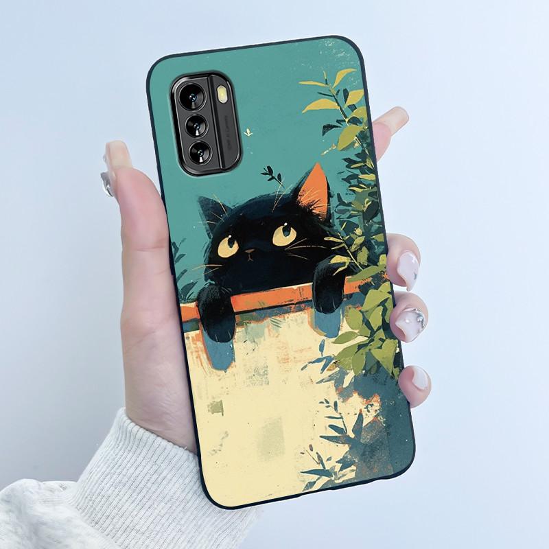 Милый Чехол Для Nokia G60 5G/Nokia G100/Nokia G42/Nokia G310 Чехол с Рисунком Защитная Крышка Мягкий Силикон Мультяшный Чехол для Телефона
