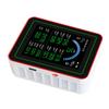 Измеритель качества воздуха 18 в 1 CO2 TVOC HCHO PM2.5 PM10 Темп Влажн Детектор Тестер В помещении Питание от батареи Хранение данных