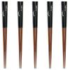 Happy Set of Made of Made In PID5705 J-kitchens Chopsticks, 5, Wood, Japan,