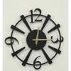 Clock for Home and Hall, Living Room, Bedroom, Office, Antique Big Size Modern Wall Watch for Home Decor 40 Cm), Black