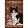 Cats Metal Tin Signs Being Normal Is Boring Wall Decoration Plaque Vintage Poster Iron Painting for Home Cafe Garden Club Bar