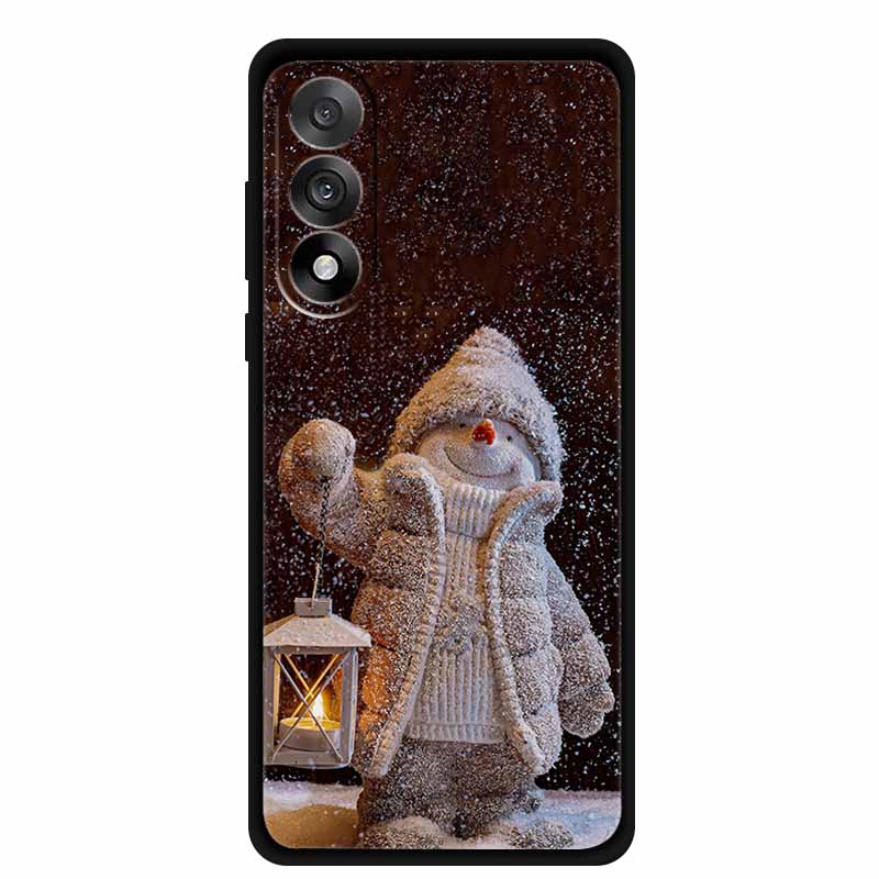Christmas Phone Cases For OnePlus Nord 5 5G Case Shockproof Silicone Soft Black Cover Christmas Tree for 1+ Nord 5 5G Back Cover