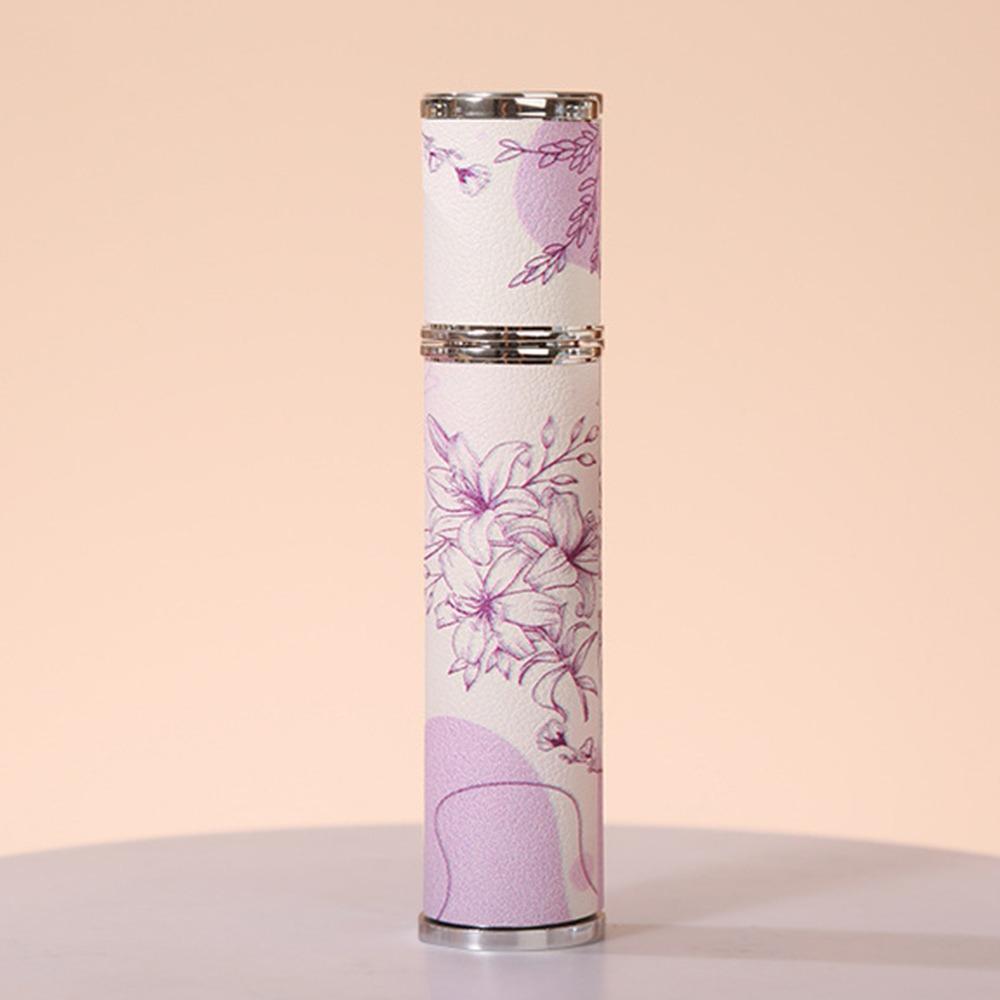 PU Leather Perfume Bottle 10ml Cosmetic Container Ultra-fine Mist Fragrance Container  Travel