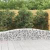 VidaXL 4x Arched Gabion Baskets Arched Gabion Cages Gabion Walls Garden Fences Terrace Outdoor 3145919