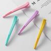 6pcs Non-Slip  Font Hair Clips | Professional Salon and Home Hair Styling Division, Silicone Tape, Suitable for Hairdressers