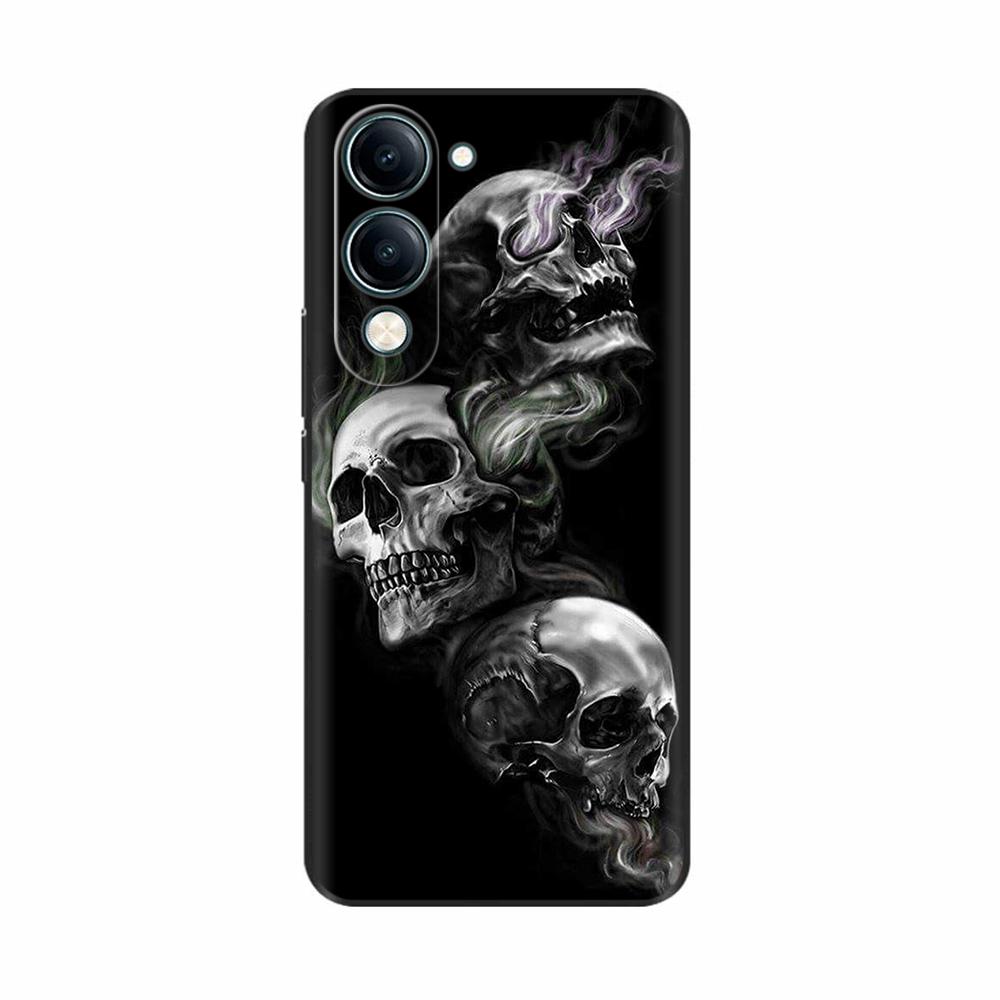 Чехол для Vivo Y19 1915 Мягкий ТПУ Роскошный Милый Силиконовый Чехол Бампер Задняя Крышка Телефона Coque Для Vivo Y19s 2025 Чехлы V2419 Fundas