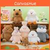 Capybara Husky Rabbit Duck Plush Toy Cartoon Animal Stuffed Doll Kids Gifts