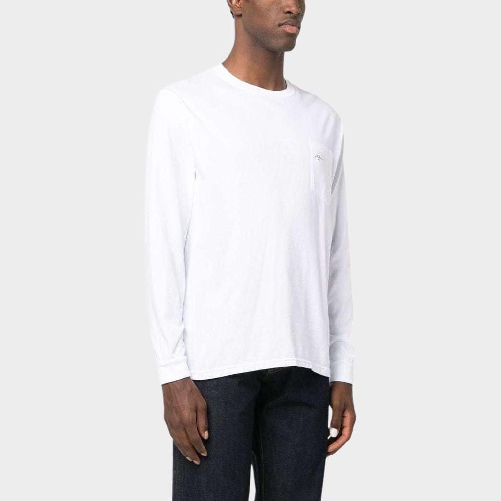 NOAH Classic Long Sleeve Pocket T-shirt 'Black' Men's PT2NOAH