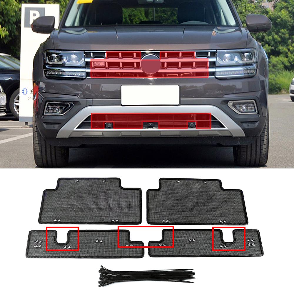 Для Volkswagen VW Teramont Atlas 2017 2018 2019 решетки сетка от насекомых радиатор конденсатор защитный чехол сетка от насекомых песок
