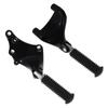 HDBUBALUS Motorcycle Rear Passenger Footpegs Tandem Step Kit Compatible with Harley Sportster Iron XL 883 2014-2022