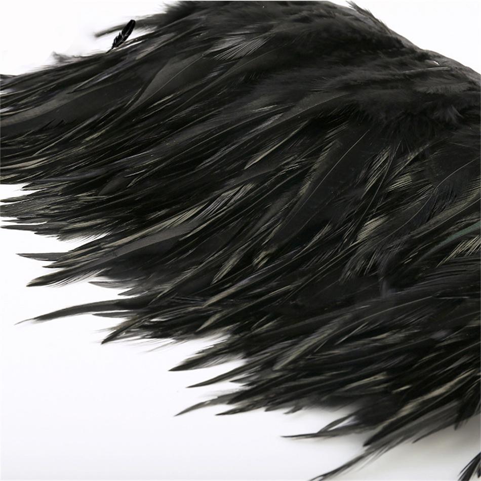 10 метров натуральная тесьма из перьев для шитья одежды, ручной работы, перья для вечеринки, свадьбы, перья для рукоделия, DIY украшение 10-15 см