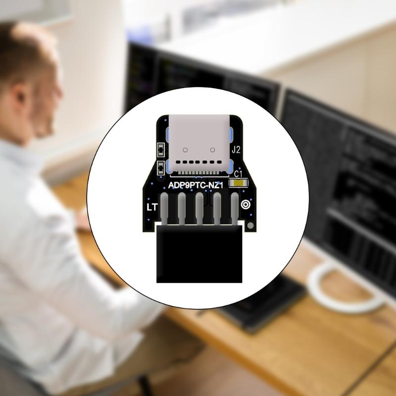 Адаптер-коннектор USB 2.0 9 Pin на USB C для внутреннего USB 2.0 9-контактного разъема материнской платы ПК для настольного компьютера