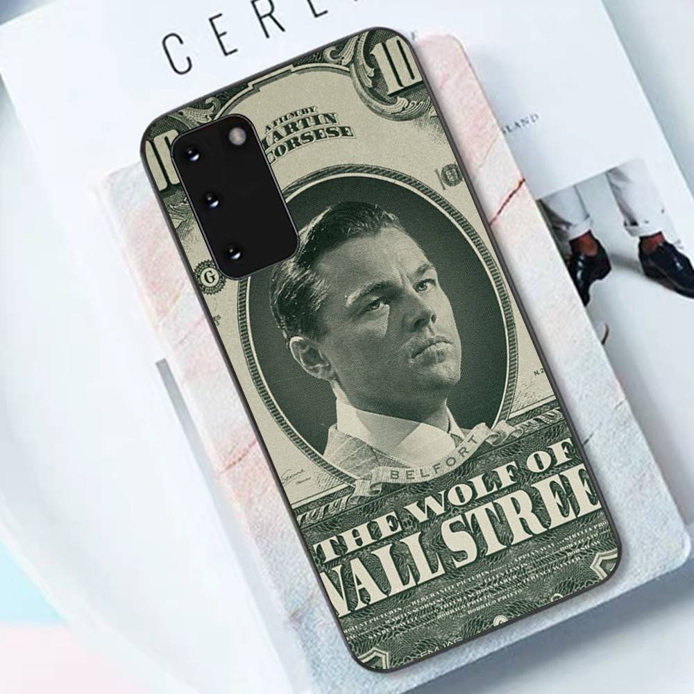 Classic Movie W-Wolf Of W-Wall S-Street Phone Case For Samsung S 24 Fe 25 Ultra Plus 20 Lite 21 30 22 23 24 22 Ultra 5G Fundas