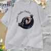 Pedro Raccoon Tshirt Funny Trash Panda Dancing Meme Graphic T Shirts Women Animal T-shirt Cotton Short Sleeve T-Shirts Women’s