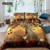 Tree of Life Duvet Cover Set Natural Scenery Bedding Set Botanical Branches Comforter Cover Autumn Leaves King Size Quilt Cover