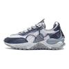 Li Ning CF Star Track Модные Кроссовки с Амортизацией Низкие Спортивные Повседневные Обувь Мужская Микрокристаллический Серый AGLS159-2