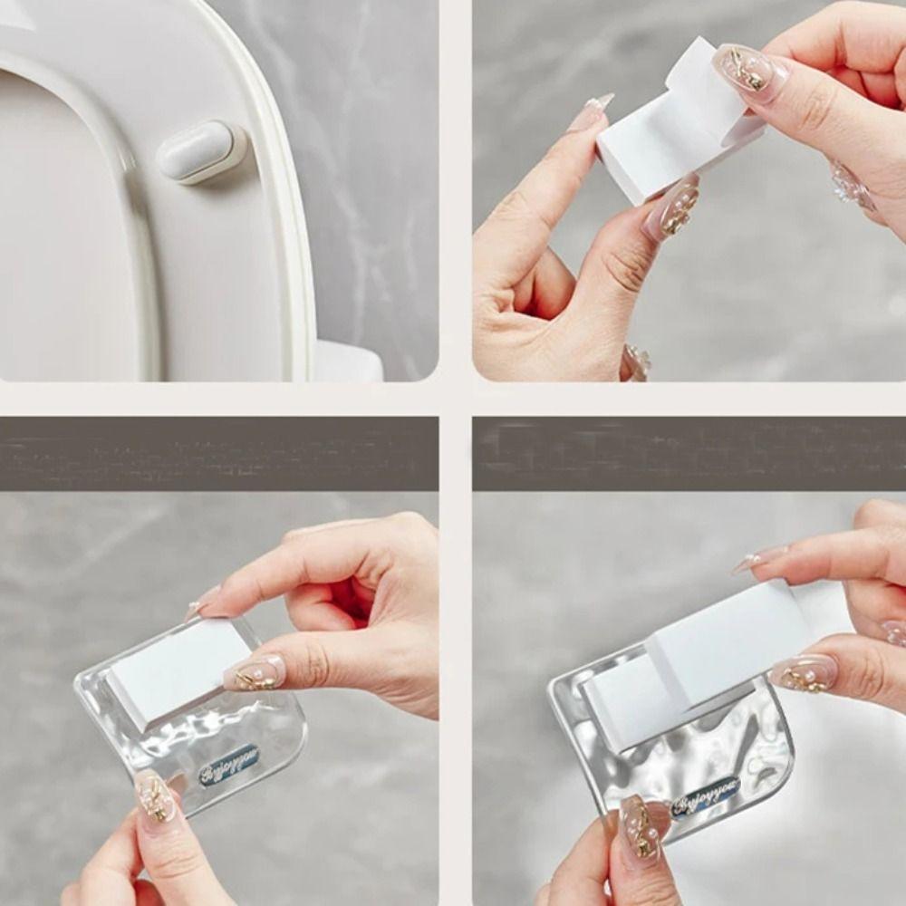 Водяная рябь Подъемная крышка для унитаза Многофункциональное кольцо для унитаза Подъемная ручка Чехол для сиденья унитаза