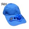 Женская мужская летняя рыболовная кепка на солнечной энергии Cool Fan Beach Boater Hat Gift