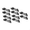 10 Pcs Triangular Bracket for Wood Furniture and Desk Support