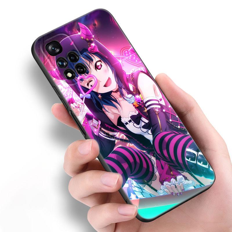 Игровой проект Sekai черный силиконовый чехол для телефона Xiaomi POCO X3 X4 NFC F5 M3 M4 M6 X5 X6 Pro F3 F4 GT 5G C55 C65 M5