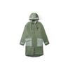 Color Block Casual Hooded Jacket Men Jackets Dark-Green VN0A4MLIKCZ