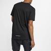 Nike Мужская черная футболка с коротким рукавом для бега Dri-FIT CT7750-010